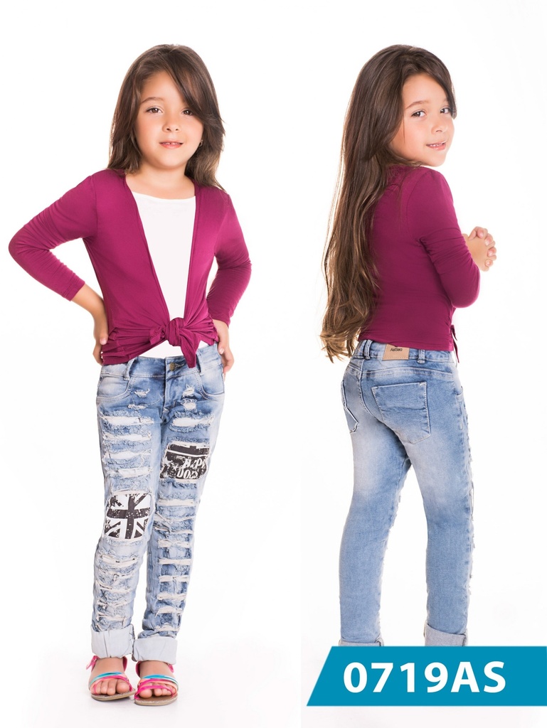 Jeans Infantil Asi Sea