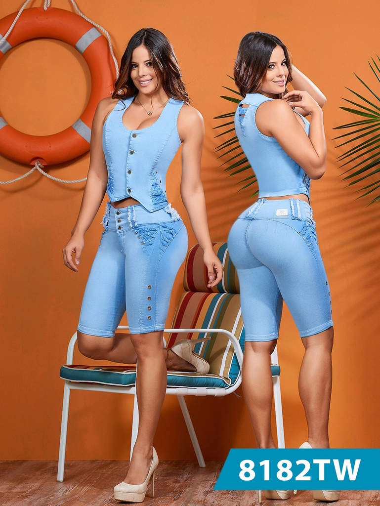 Conjunto Levantacola Colombiano Top Women 