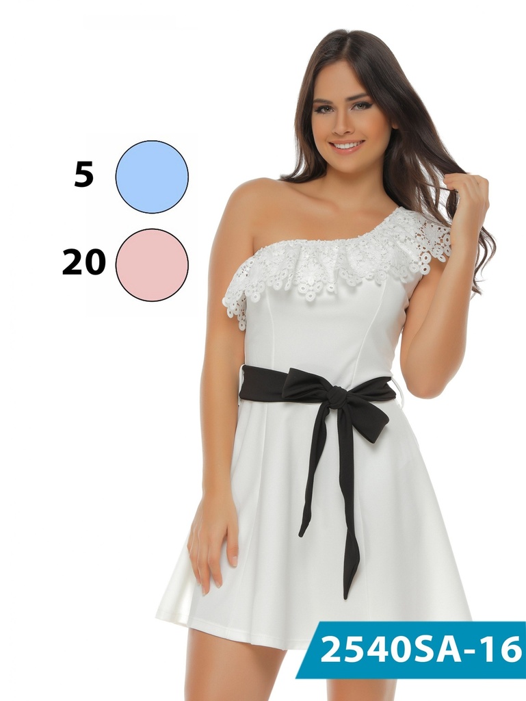 [24625405SAM] Vestido Moda Colombiana Solo Amor