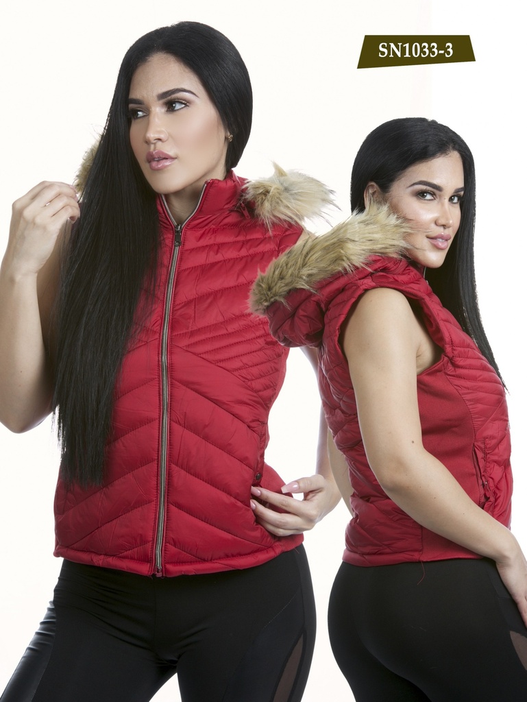 [256SN10333M] Chaleco Moda Azulle Fashion
