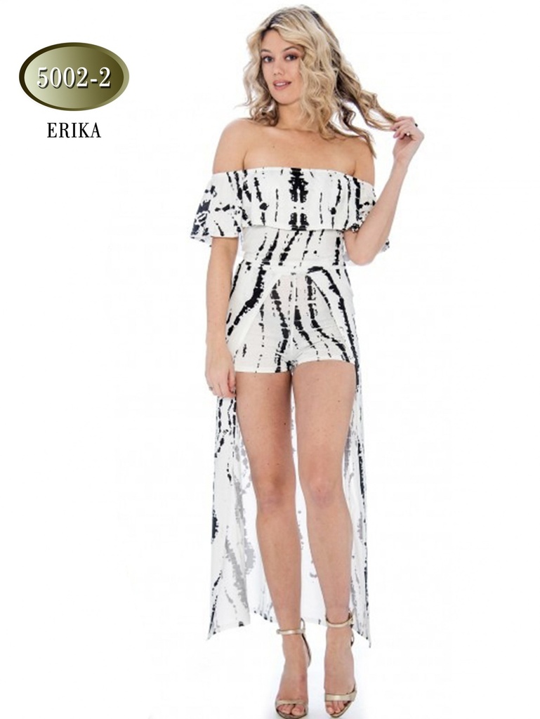 Enterizo De Moda Erika Negro