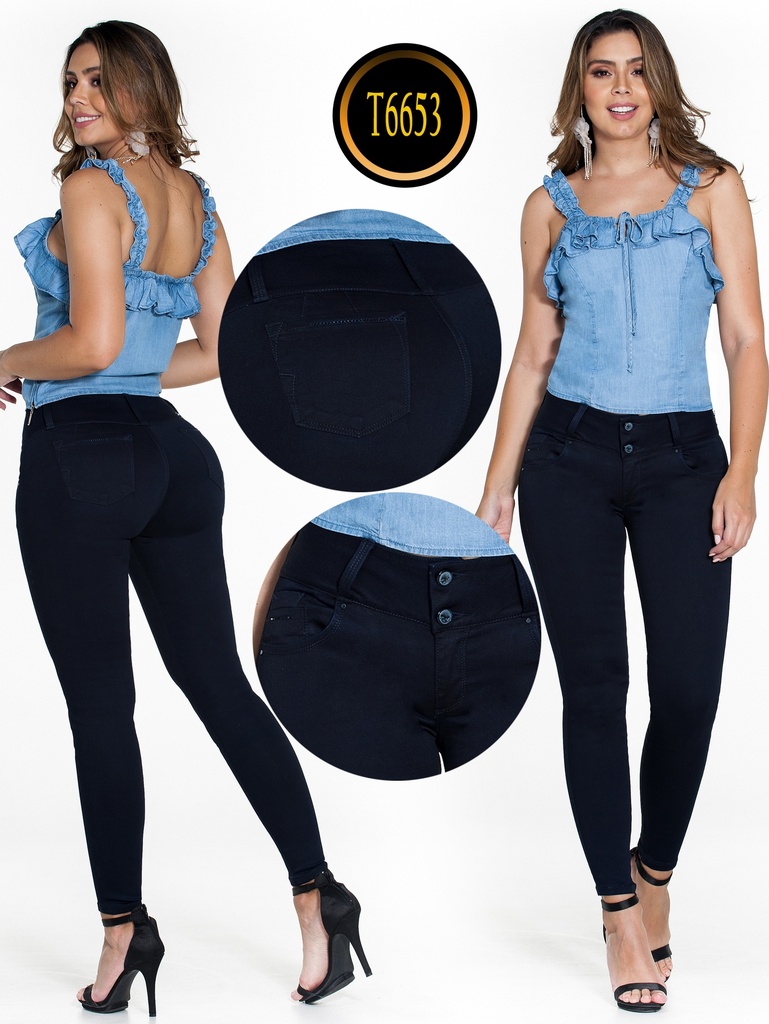 [278665305] Women's Black High Waist Butt Lift Skinny Jeans 1651