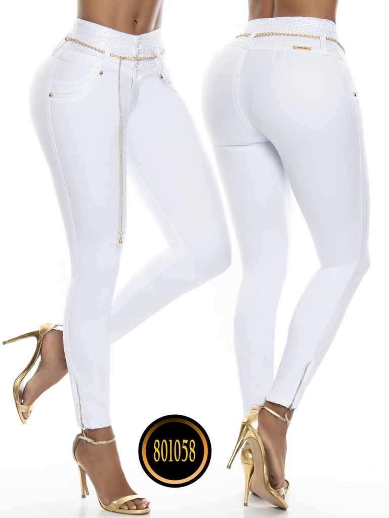 Jeans Levantacola Colombianos Wow