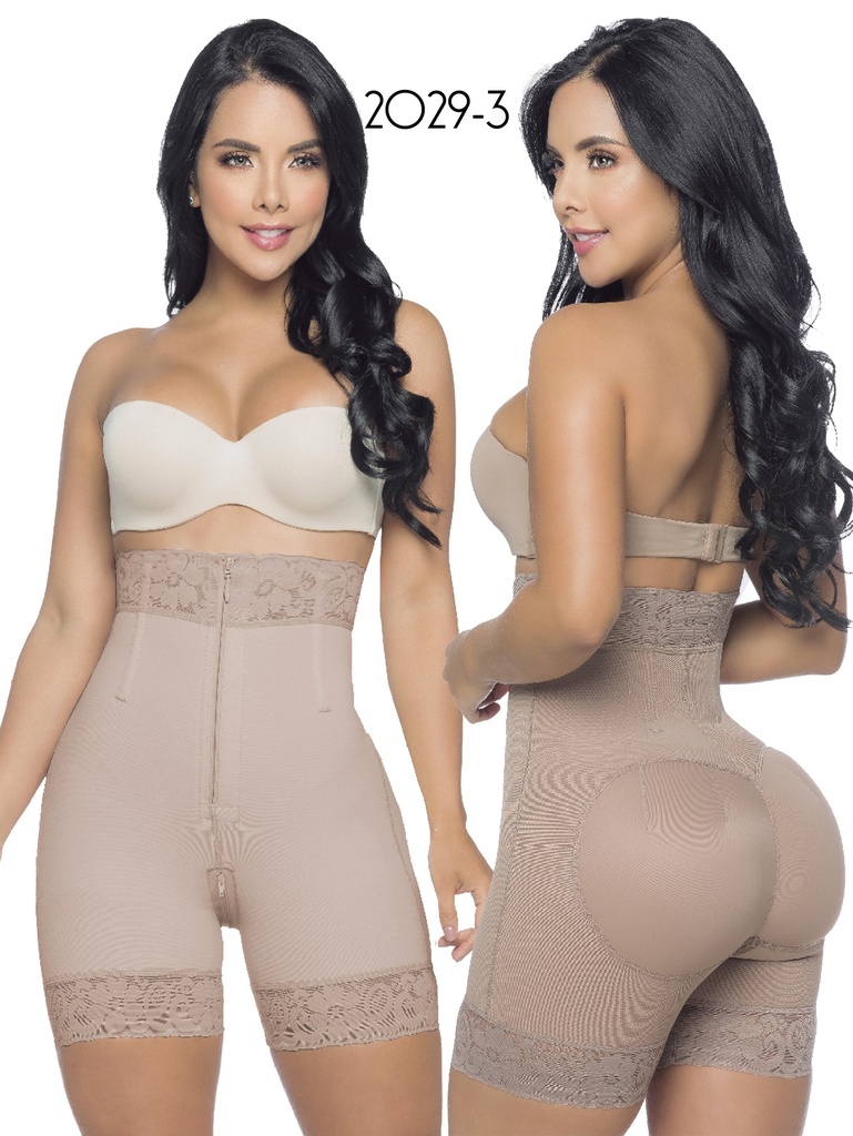 [3112029L03] Faja Moldeadora Short Moldeador de Cintura Alta Mocha para Mujer 2029-3