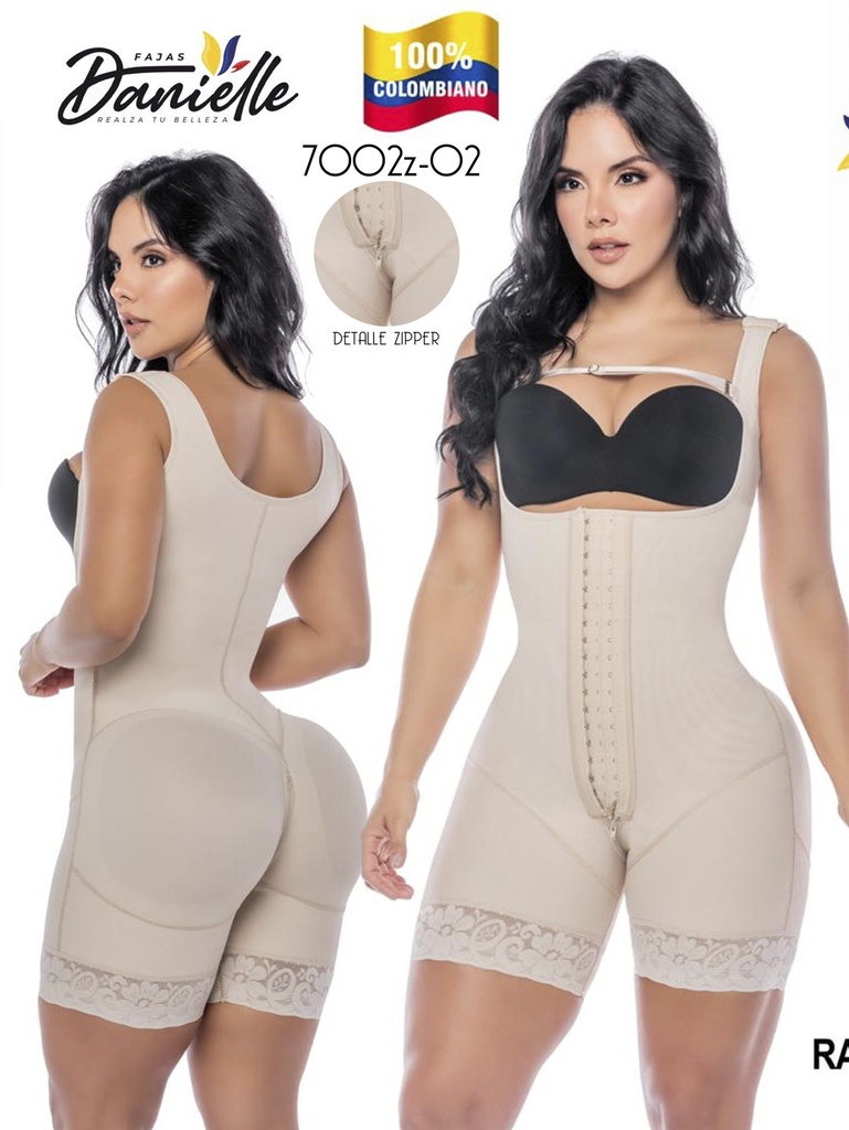 Fajas Moda Colombiana Danielle Con Cremallera  Reloj de Arena