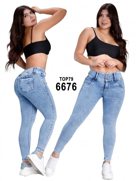 Jeans Levantacola Colombiano