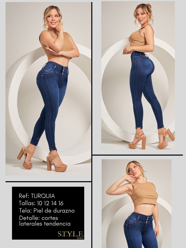 Jeans Levantacola Colombiano
