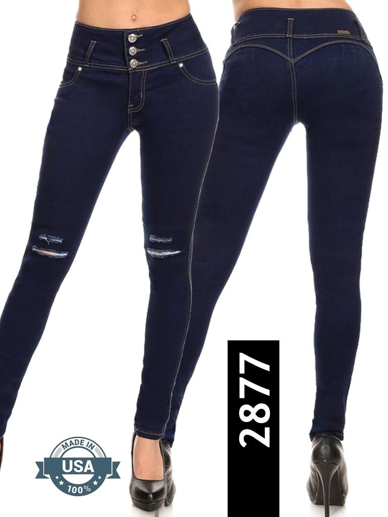 Jeans Levantacola Silver Diva