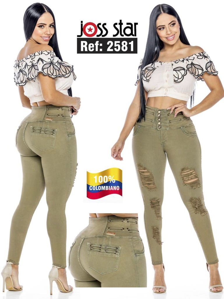 Jeans Levantacola Colombiano