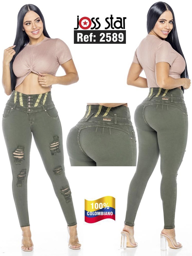 Jeans Levantacola Colombiano