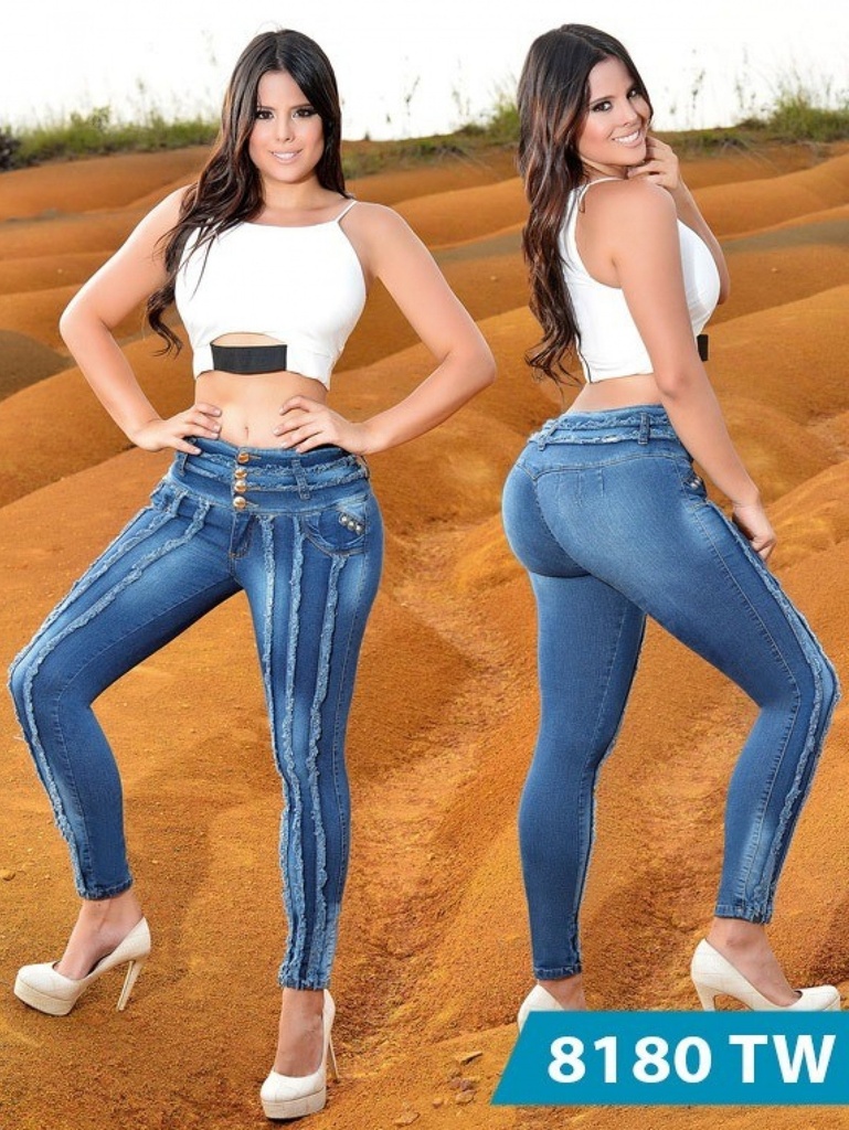 Jeans Levantacola Colombiano