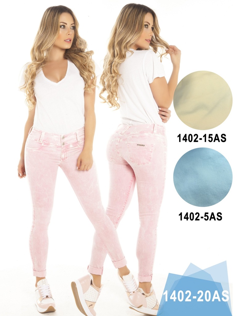 Jeans Levantacola Colombiano Asi Sea 