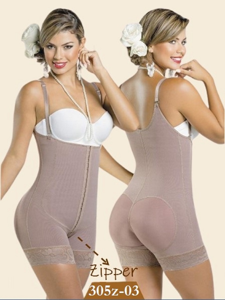 [230305ZL03] Faja Colombiana Ebano con Zipper (L)
