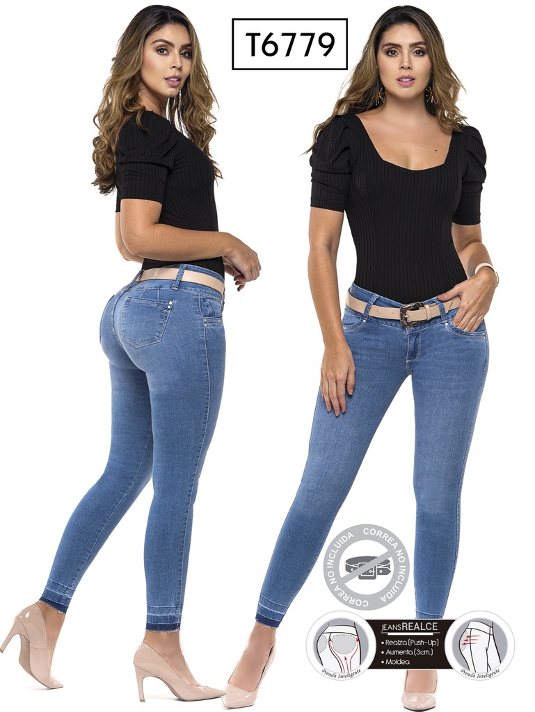 [278677901] Women's Medium Wash Butt Lift Skinny Jeans T6779 (1)