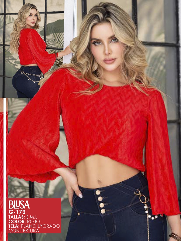 [287G173M] Blusa Moda Colombiana (M)