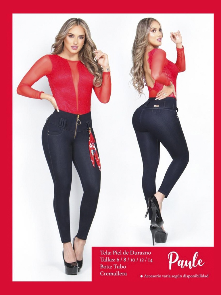 Jeans Levantacola Colombiano