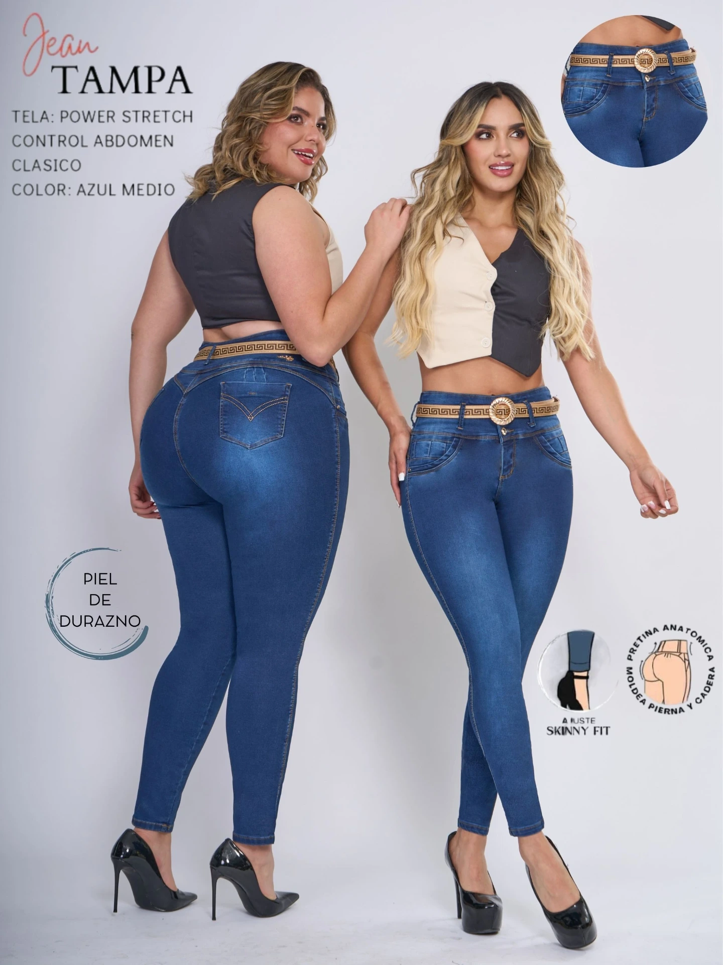 Jeans Levantacola Colombiano