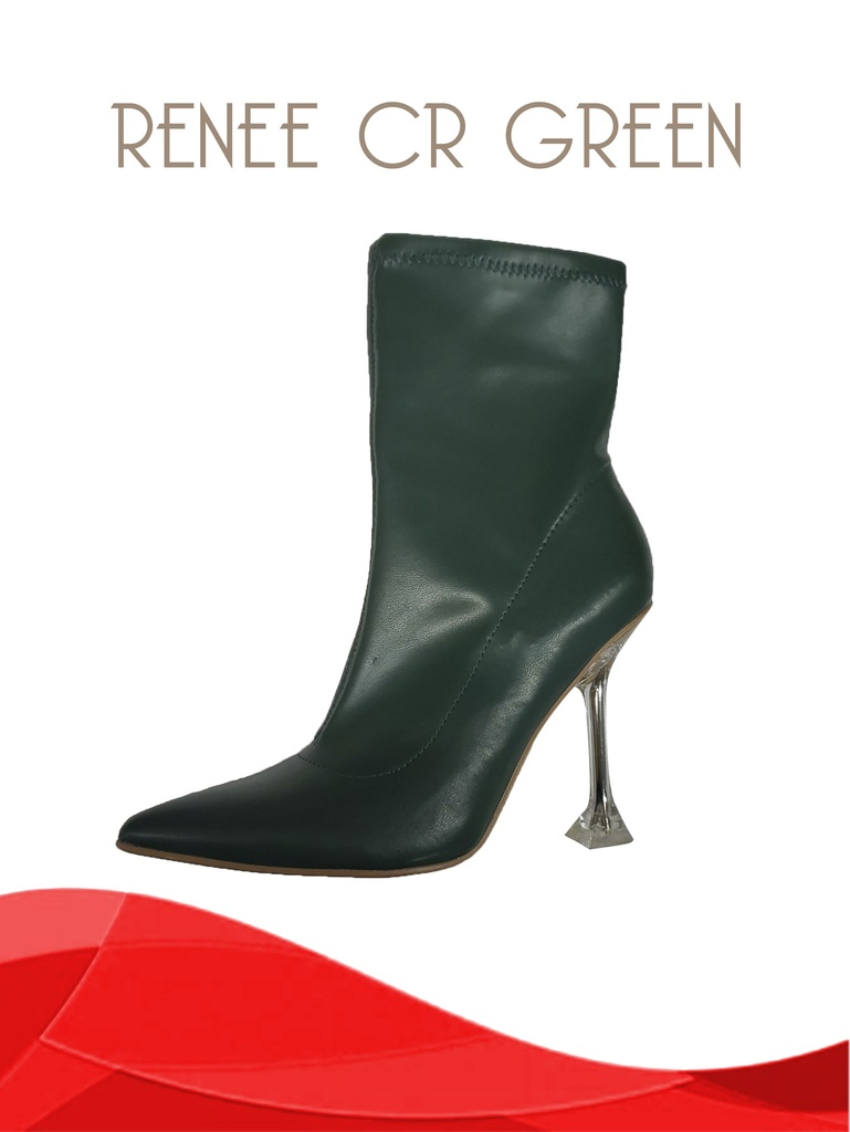 [316RENEECRG7] Botin Renee CR Green (7)