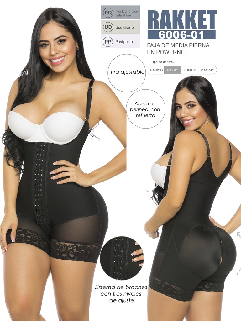 [3186006S01] Faja Media pierna Zona Termica Abdominal (S)
