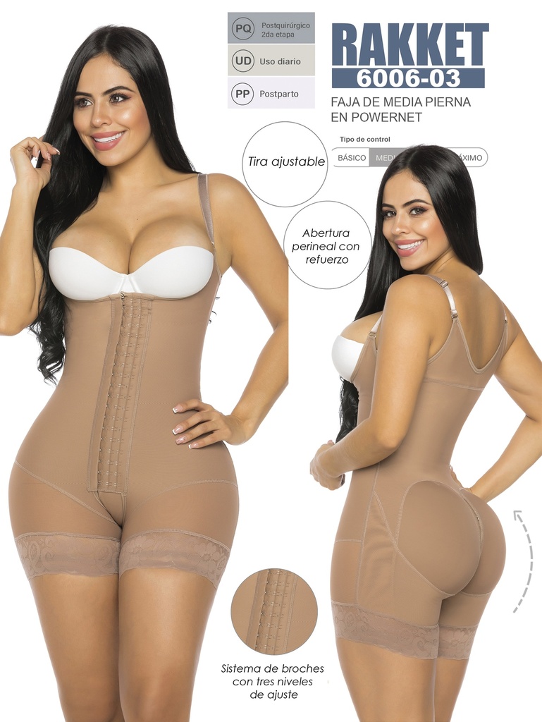 [3186006S03] Faja Media pierna Zona Termica Abdominal (S)