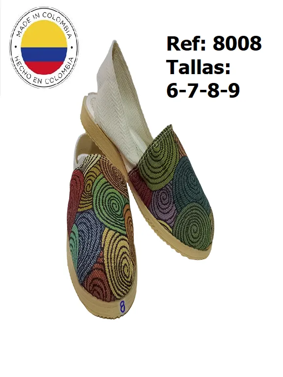 [36680086] Women's Multicolor Swirl Espadrilles 8008 (6)