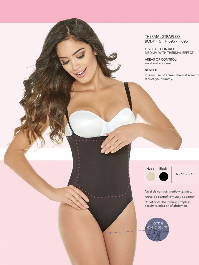 Panty with Adjustable and Removable Straps