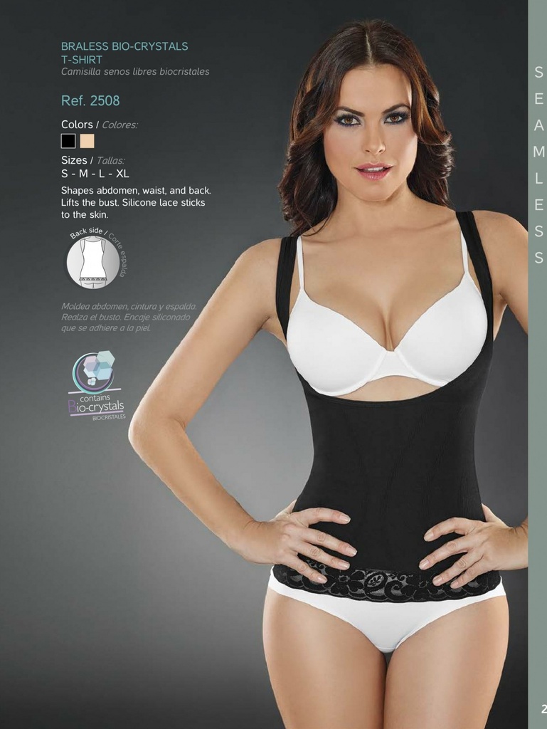Women's Black Waist Trainer Vest Shapewear Body Shaper