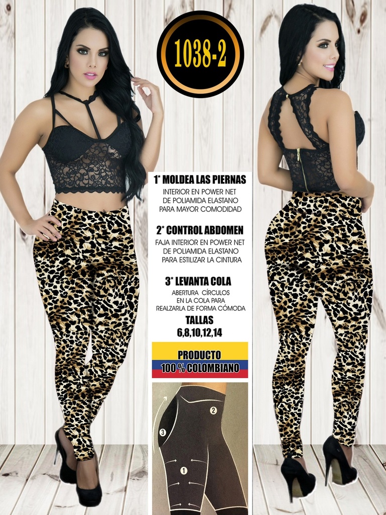 [1071038201] Leggins Levantacola Colombiano 