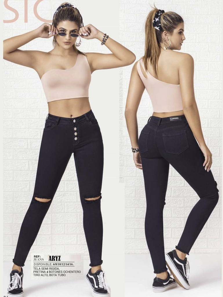 Jeans Levantacola Colombiano