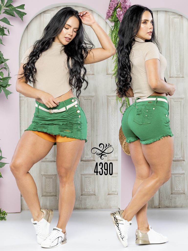 Falda Short Levantacola Colombiano