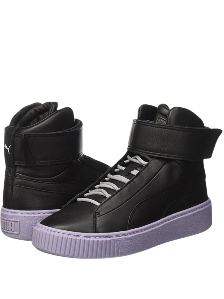 [263PLATFORMMIDWNB8-7] Tenis Platform Mid WN Black