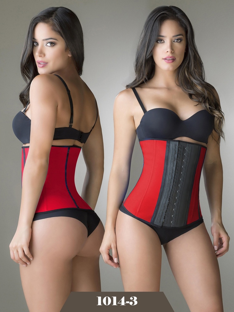 [1371014xl3] Thaxx Colombian Girdle – Red (XL)