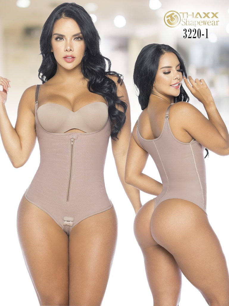 [1373220S1] Faja Body Colombiana Thaxx Hilo Cocoa (S)