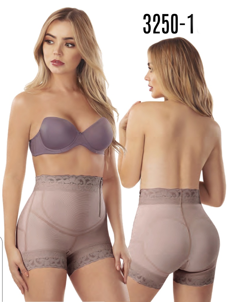 [1373250XXL1] Faja Colombiana  Short Powernet Thaxx (2XL)