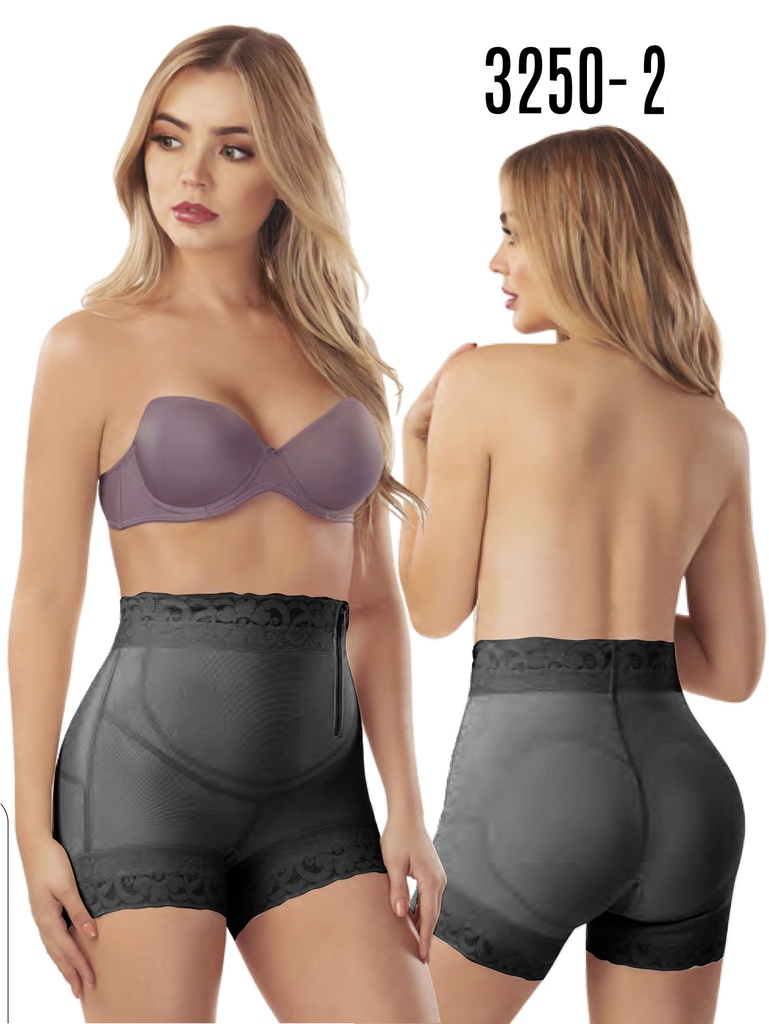 [1373250XXL2] Faja Colombiana  Short Powernet Thaxx (2XL)