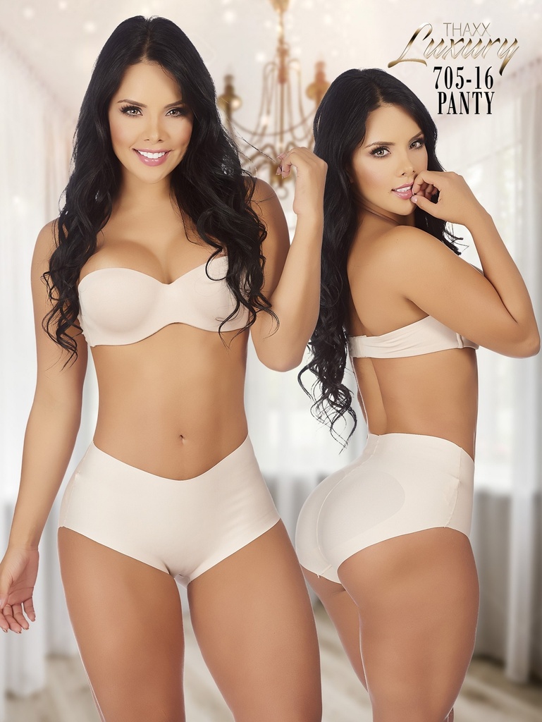 Faja Panty Boyshort de Lujo Beige para Mujer – Thaxx