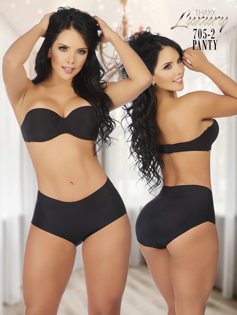 Faja Panty Boyshort de Lujo Negra para Mujer – Thaxx