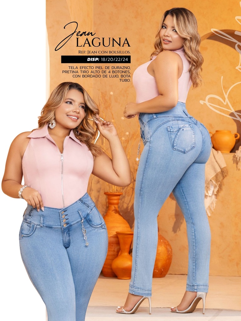 Jeans Levantacola Colombiano