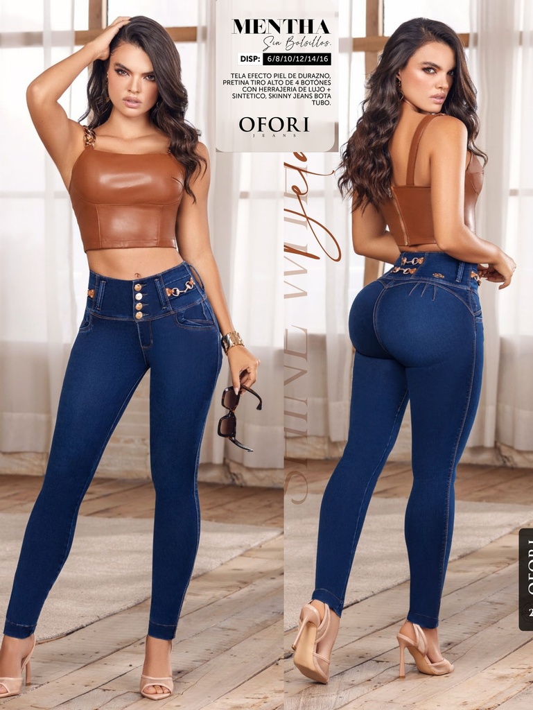 Jeans Levantacola Colombiano