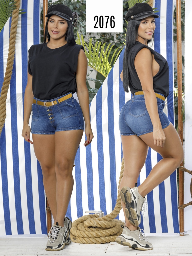[329207603] Short Jean Levantacola Azul Jean para Mujer 2076 (3)