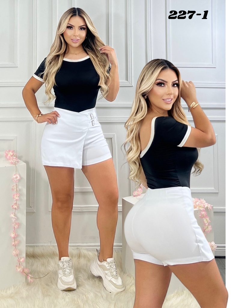 [3772271s/m] Falda Short Levantacola Colombiano (S/M)