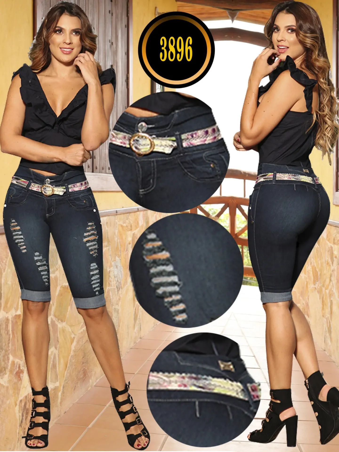 Women's Light Wash Butt-Lifting Skinny Jeans with Back Pocket Detail – Cokette
