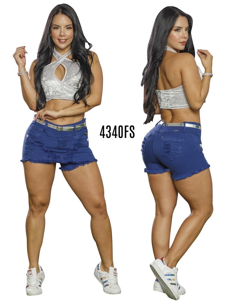 Falda Short Levantacola Colombiano