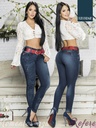 Jeans Levantacola Colombiano Azulle 