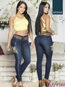 Jeans Levantacola Colombiano Azulle 