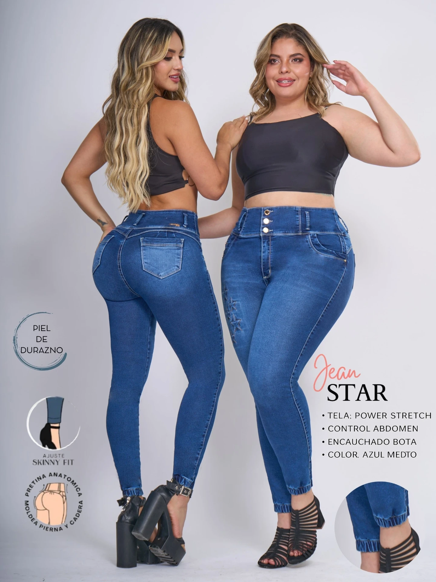 Jeans Levantacola Colombiano
