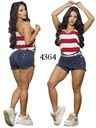 Falda Short Levantacola Colombiano