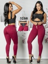 Jeans Levantacola Colombiano Con Faja 