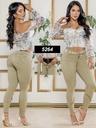 Jeans Levantacola Colombiano Con Faja 