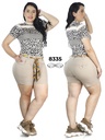 Pantalones Cortos Dama Plus Stretch Studio V